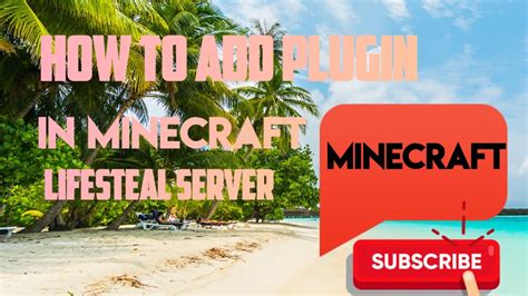 HOW TO ADD LIFESTEAL PLUGIN in minecraft - YouTube