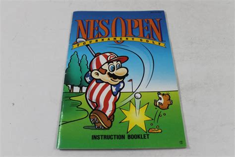 Manual - Nes Open - Fun Nintendo Golf-NES_NES_OPEN_M