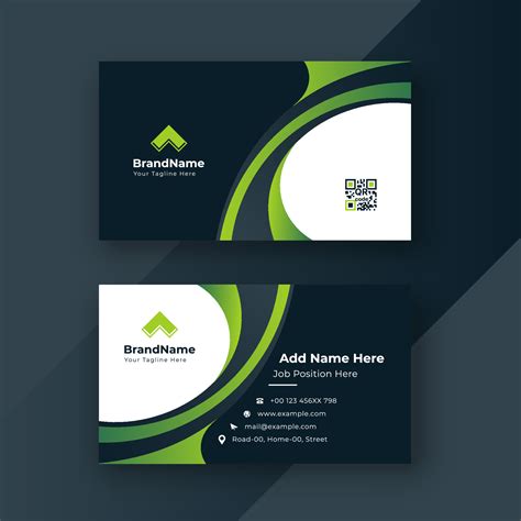 Professional business card design template 6886282 Vector Art at Vecteezy