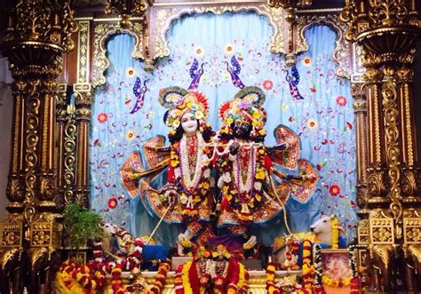 ISKCON Temple Vrindavan Mathura Timings, 2024 Aarti Time Table ...