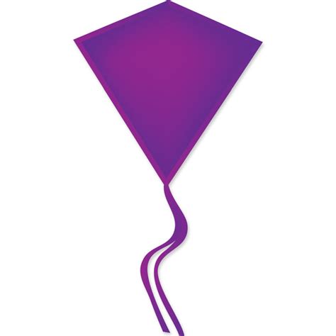 30 in. Diamond Kite - Purple (Bold Innovations) – Premier Kites & Designs