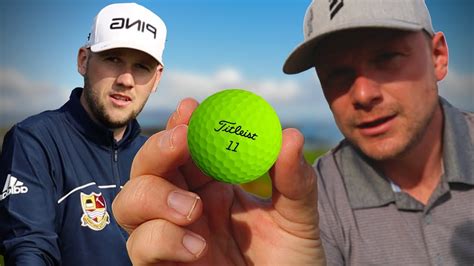 JAMES ROBINSON's NEW GOLF BALL!!! - YouTube