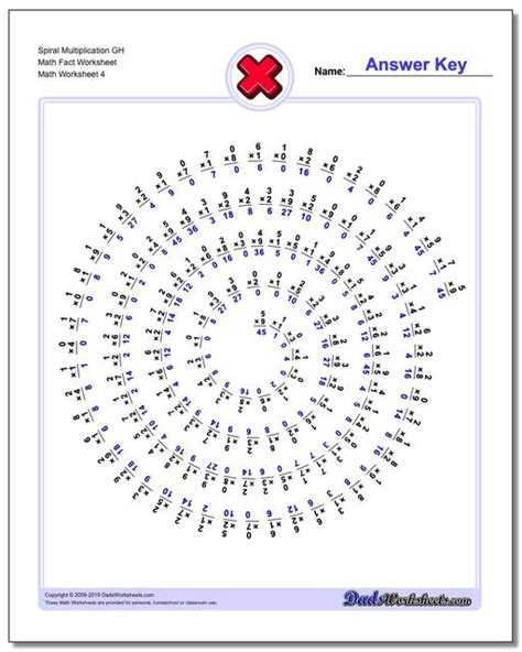 15 best images of multiplication worksheets middle school high school ...