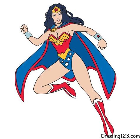 Wonder Woman Çizimi Eğitimleri - Adım adım Wonder Woman nasıl çizilir