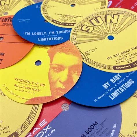 Vinyl Record Labels - Etsy