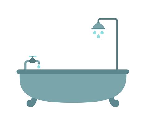 Bathtub Shower Bathroom - Bath Free pull material png download - 2446* ...