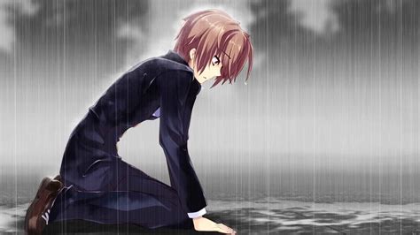 Sad Anime Boy Wallpapers - Top Free Sad Anime Boy Backgrounds ...