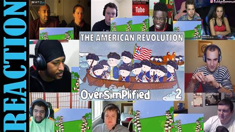 The American Revolution - OverSimplified (Part 2) REACTIONS MASHUP ...