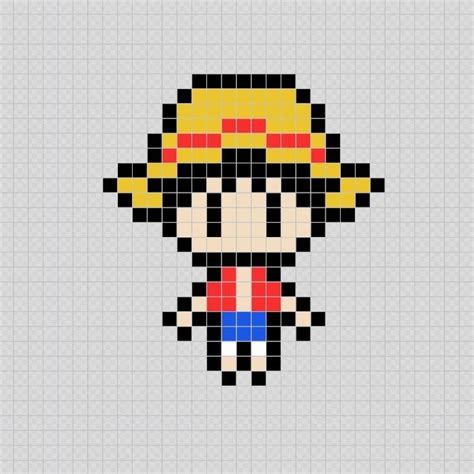 Naruto Easy Anime Pixel Art Grid - Goimages Pewpew