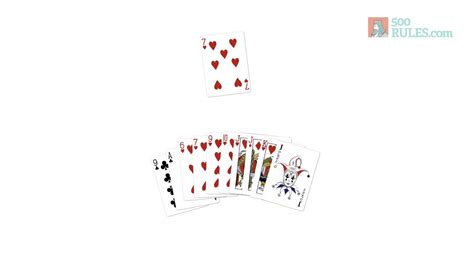 How to play the card game 500 (500Rules.com) - YouTube