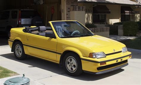 I Just Bought This Super Rare Honda CRX Convertible