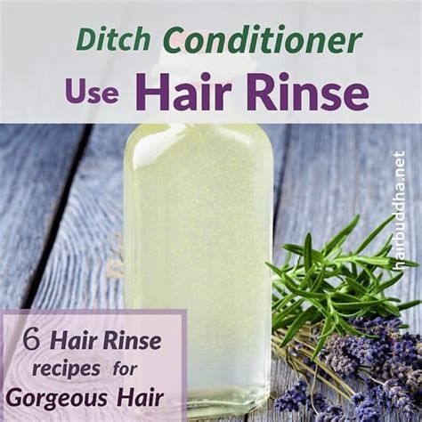 Ditch Conditioner, Use Hair Rinse: 6 Hair Rinse Recipes for Gorgeous ...