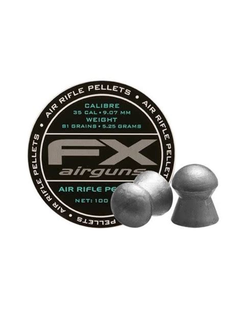 FX Airgun Pellets .35 - New England Airgun Inc