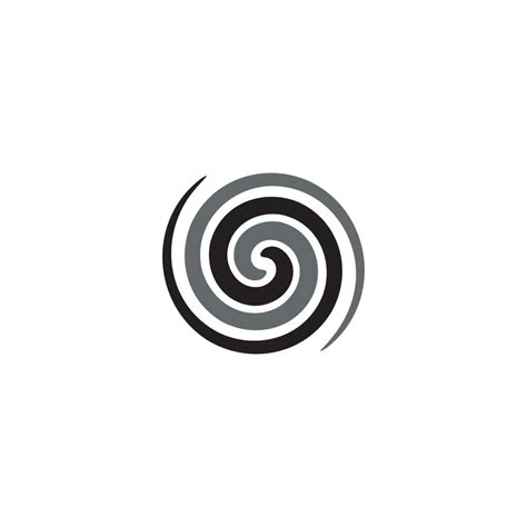 Spiral logo or icon design 10318634 Vector Art at Vecteezy