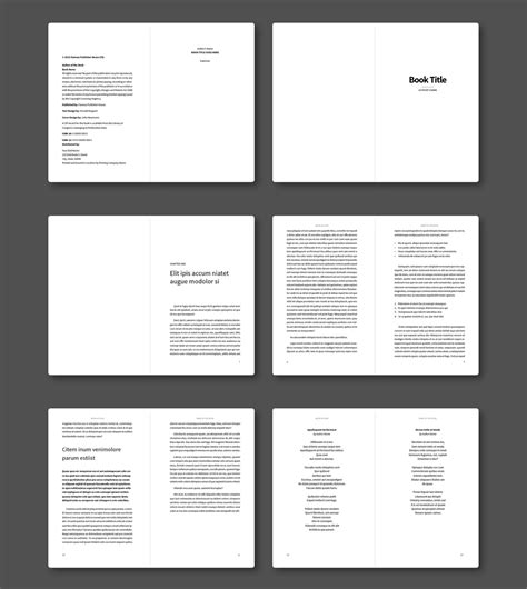 Free Indesign Book Layout Templates