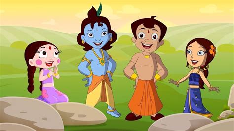 Chhota Bheem And Krishna And Raju