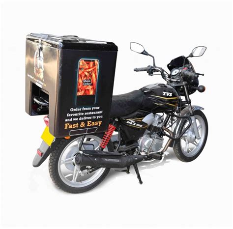 Food Delivery Motorcycle Box with Foam Material 27 x 18 x 27