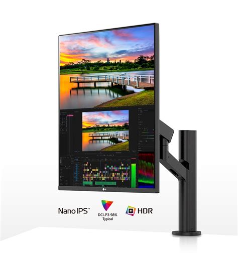 LG 28'' 16:18 DualUp Monitor with Ergo Stand and USB Type-C™ (28MQ780-B ...