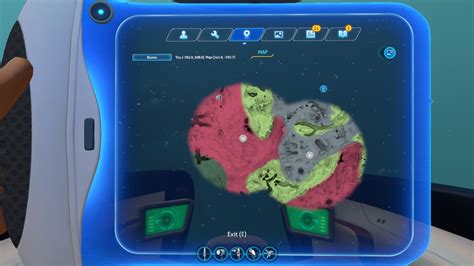 Map at Subnautica: Below Zero Nexus - Mods and community