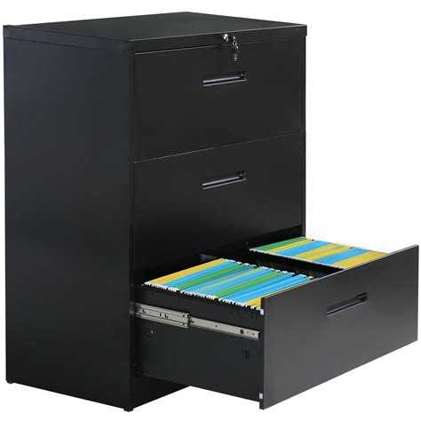 Home Office Furniture Lateral File Cabinets Home Lockable Metal Filing ...