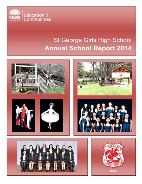 Annual School Report 2014 - St George Girls High School