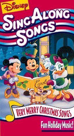 Disney's Sing Along Songs - Very Merry Christmas Songs [VHS] VHS ...