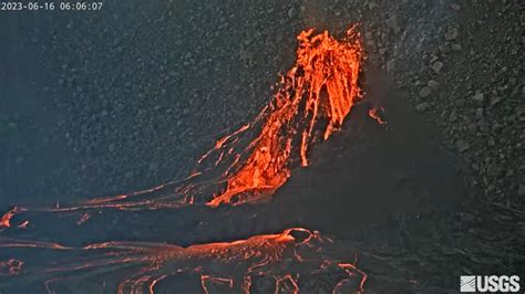 Kīlauea Volcano Eruption Update for Friday, June 16