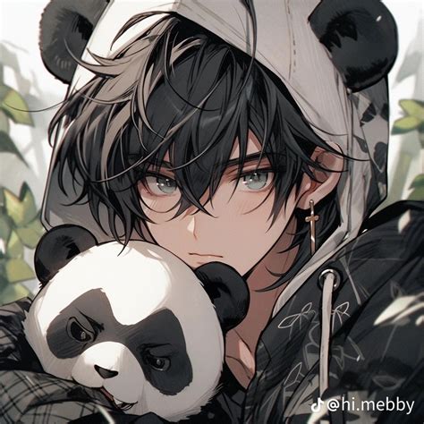 Panda Bear in 2023 | Cute anime guys, Anime art beautiful, Cute anime boy