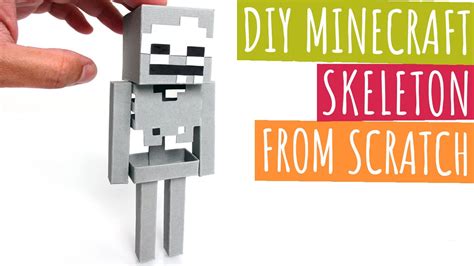 Diy Minecraft Skeleton From Scratch Minecraft Papercraft Skeleton ...