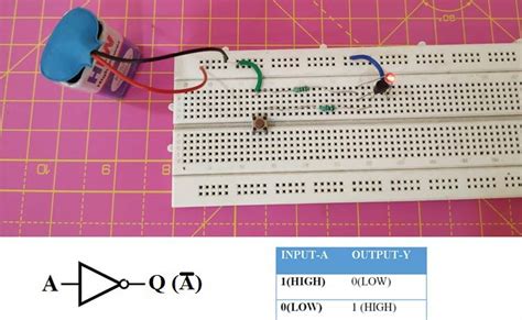 Designing NOT Gate using Transistors