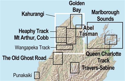 Marlborough Sounds topographic map - NewTopo (NZ) Ltd