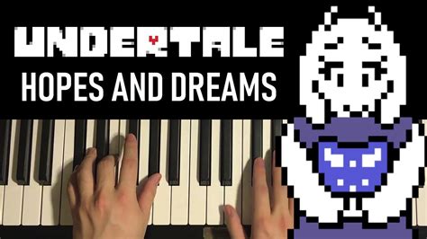 Undertale - Hopes and Dreams (Piano Tutorial Lesson) - YouTube