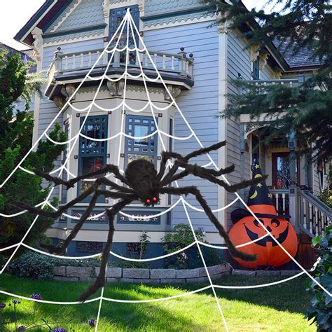 Giant Spider On Side Of House