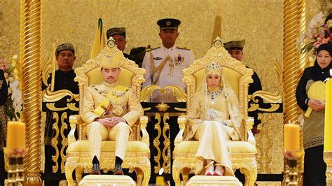 Sultan of Brunei’s son celebrates wedding in lavish ceremony | Al ...