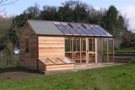 Cool Garden Shed Greenhouse Combination Plans 2023