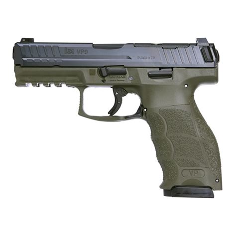 HK VP9 9mm Optics Ready OD Green · 81000611 · DK Firearms