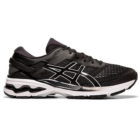 Asics Men's GEL-Kayano 26 Black/White | Laurie's Shoes