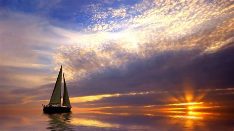 Sunset Sailing Wallpapers - Wallpaper Cave