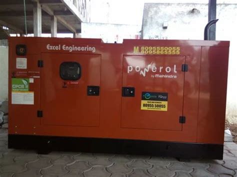 30 KVA Mahindra Silent Generator at best price in Gulbarga by Excel ...