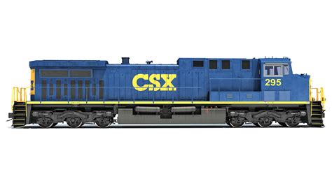 CSX Diesel Electric Locomotive 3D Model | ubicaciondepersonas.cdmx.gob.mx