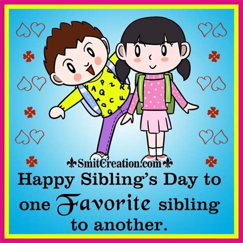 Happy Siblings Day 2023 Wishes Images Greetings Status Messages Quotes ...