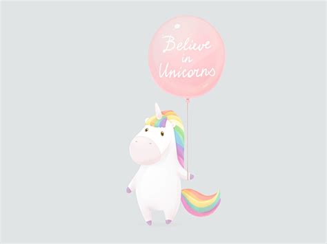 Believe In Unicorns by Olya Yatsenko on Dribbble