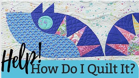 Help! How Do I Quilt Tula Pink's Serpentine Sea Monster Quilt: A ...