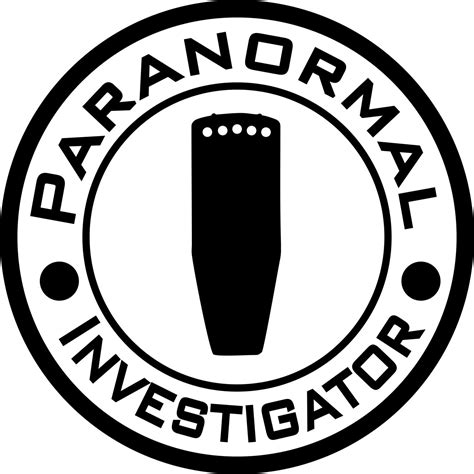 Paranormal Investigator vinyl wall decal