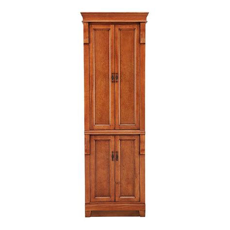 Foremost Naples 24 in. W x 18 in. Dx 74 in. H Bathroom Linen Cabinet in ...