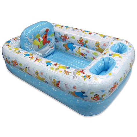 Ginsey Sesame Street Inflatable Bath Tub | Bed Bath & Beyond ...