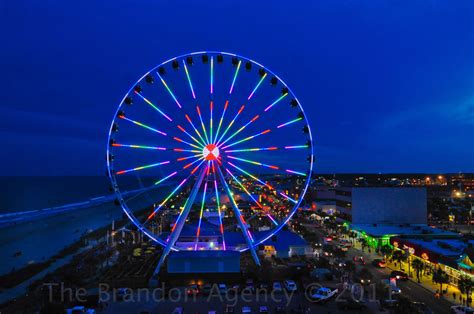 Myrtle Beach Skywheel show lights up the sky - MyrtleBeach.com