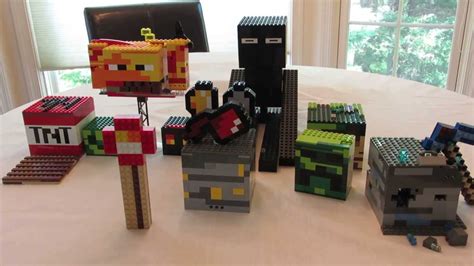 The Epic Minecraft Lego Creations - YouTube