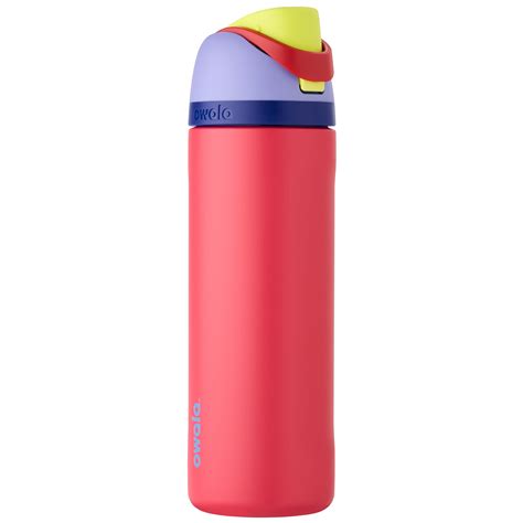 Owala FreeSip Stainless Steel Water Bottle, 24oz Dark Pink - Walmart.com