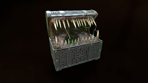 ArtStation - Mimic Chest | Game Assets